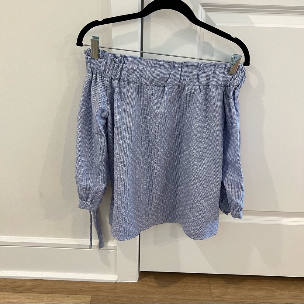 Gingham and Floral Top
